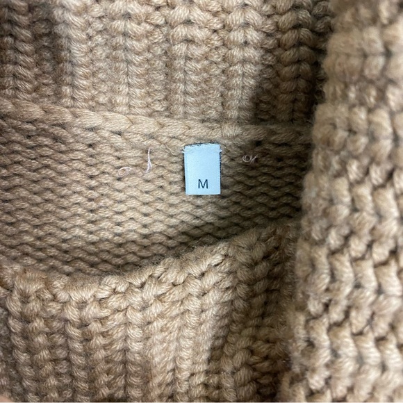 Johanna Ortiz Camel Elegancia Natural Sweater Brown Fringe Medium Read Descrip. - Picture 3 of 16